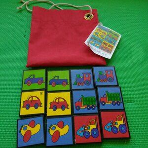 Matching game Transportation Tiles Used